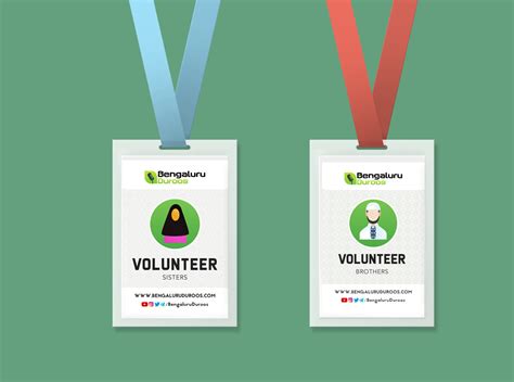 Volunteer Card Design By Syed Zubair Ahmed On Dribbble