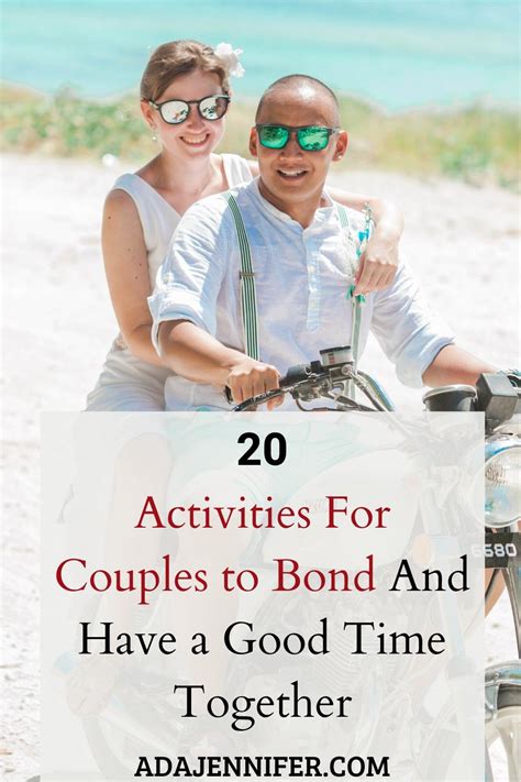 20 Activities For Couples To Bond And Have A Good Time Together