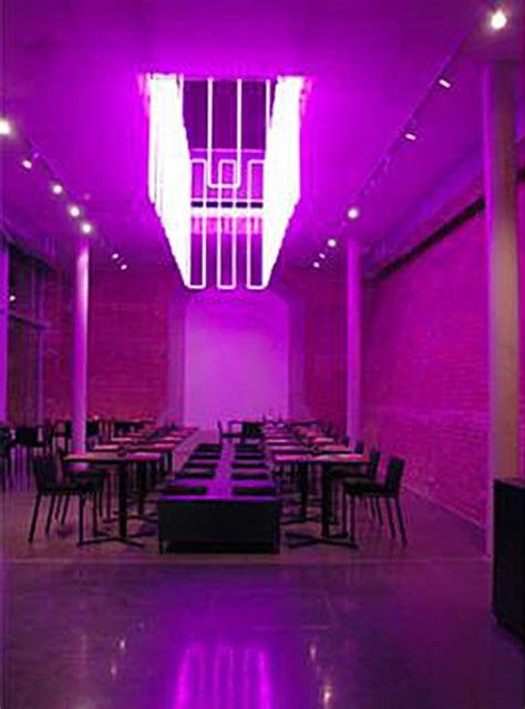 Neon Interior Design Restaurant