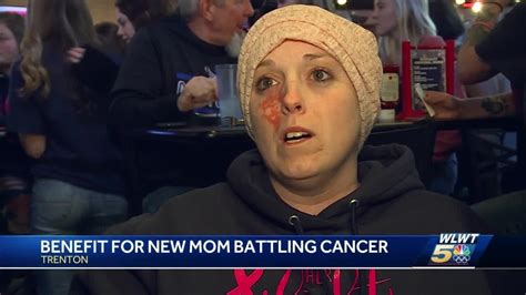 benefit for new mom battling cancer youtube