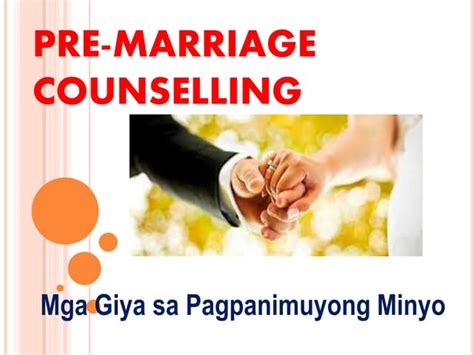 Pre Marriage Counselling Ppt