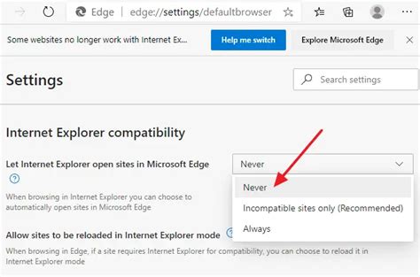 C Ch B T T T Load L I Internet Explorer Mode Trong Microsoft Edge How