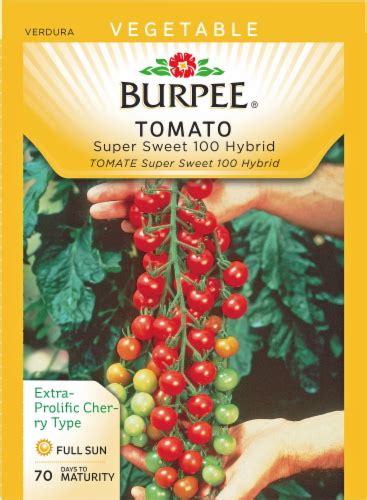 Burpee® Super Sweet 100 Hybrid Tomato Seeds 1 Ct Smiths Food And Drug