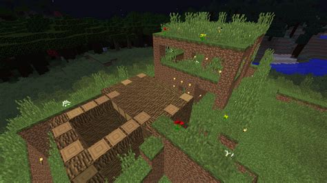 Modern Dirt House Minecraft Map