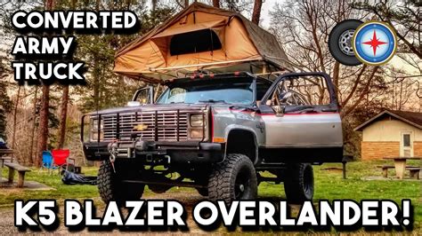 Ultimate Overland Vehicle Build Expedition Smoky Mountains K5