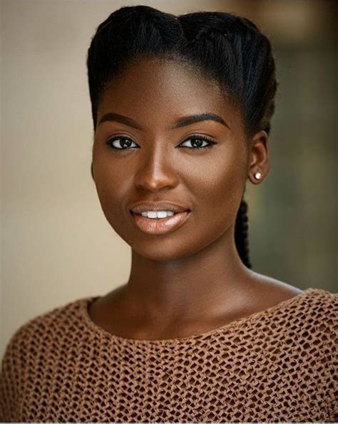 Pin By Portraits By Tracylynne On Brown Skin Beautiful Black Girl Dark Skin Beauty Beautiful