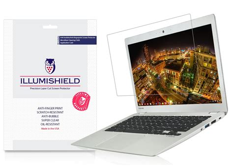 Illumishield Screen Protector Anti Bubble 2x Chromebook 2 133 2nd