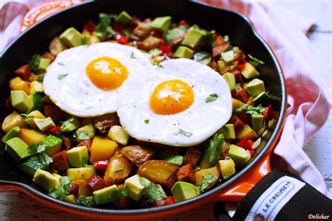 Spanish Breakfast Hash 5 Delishar Singapore Cooking Recipe And