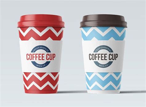 Paper Coffee Cup Mockup On Behance Paper Coffee Cup Paper Cup Design