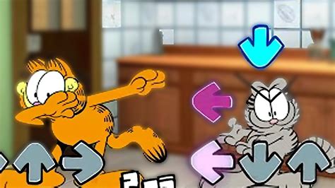 Garfield And Fnf Boy Vs Nermal Fnf Youtube
