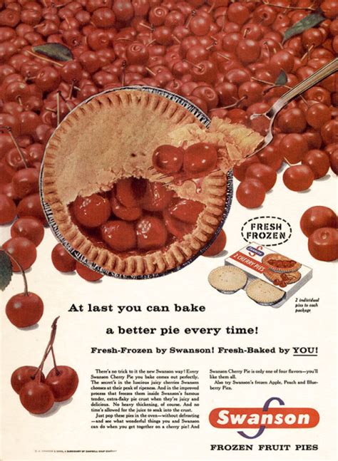 Also, swanson food is crap. Swanson, 1956 Theme Week: Frozen Food 🥶