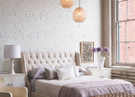 delightful  cozy bedrooms  brick walls