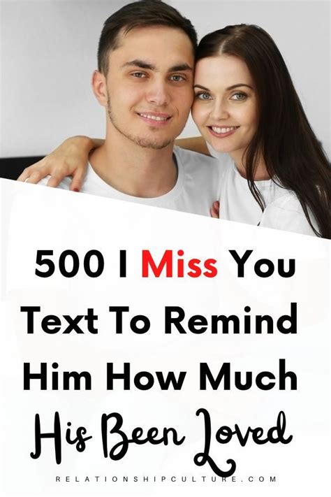 500 Most Romantic I Miss You Love Messages Relationship Culture In