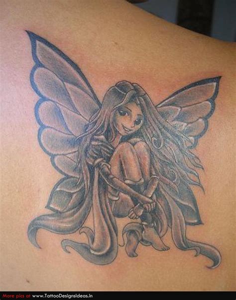Angel Butterfly Tattoo Picture And Designs