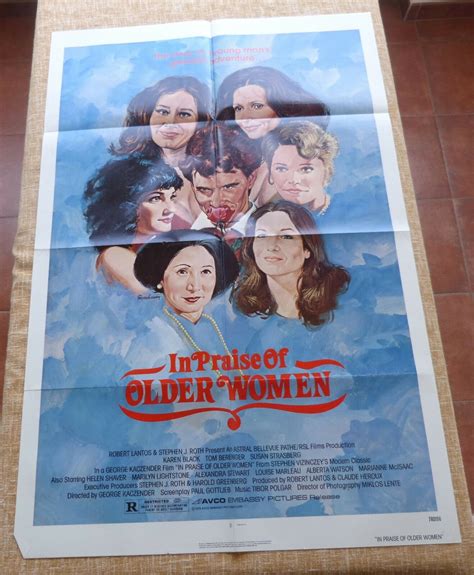 in praise of older woman movie poster original folded one sheet year 1978 barnebys