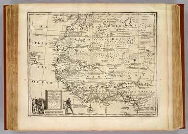 All of our maps are authentic antique maps, printed or drawn on or about the date shown in the description. Negroland, adjacent countries. / Bowen, Emanuel / 1747