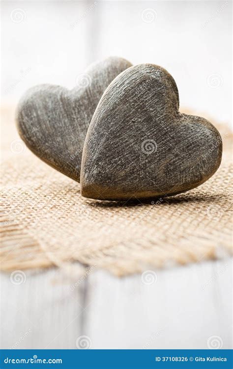 Rustic Heart Stock Photo Image Of Oldfashioned Love 37108326