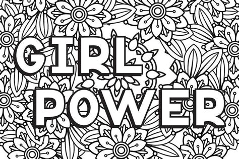 Strong Women Coloring Pages Printable Coloring Pages For Badass Women Who Are Changing The