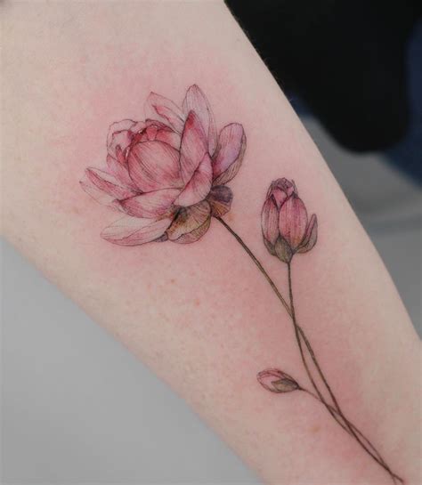Tatoo Floral Floral Watercolor Tattoo Floral Tattoo Design Flower