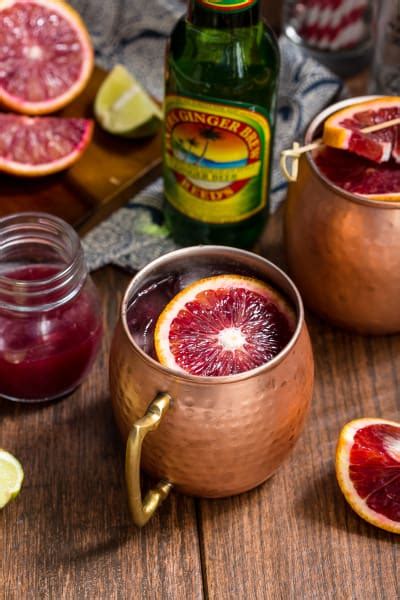 Blood Orange Mule Recipe Food Fanatic