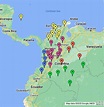 Departamentos de Colombia - Google My Maps