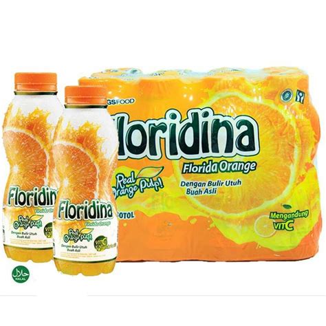 Jual Floridina Real Orange Pulp 350ml X 12pcs Minuman Jeruk Shopee