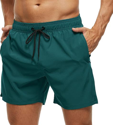 Silkworld Mens Swim Trunks Quick Dry Beach Shorts With Pockets Mq18