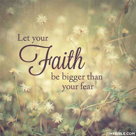 Faith Not Fear Quotes Quotesgram