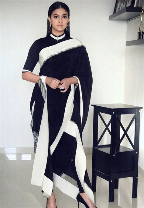 Pin By Smitha Rajeev On Styling Sarees Black Saree Indian Sari Dress