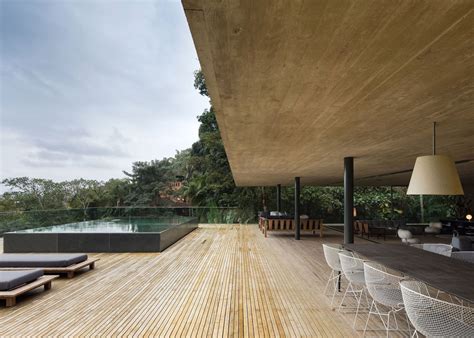Rooftop Infinity Pool Overlooks The Brazilian Rainforest From Studio