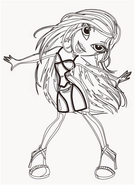 Bratz The Movie Printable Coloring Pages