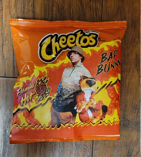 Custom Hot Cheeto Bags With Your Favorite Artist Etsy