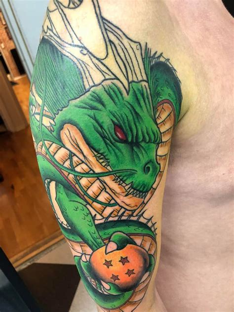 Dragon Ball Z Porunga Tattoo