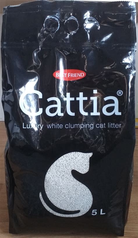 Cattia Luxury White Clumping Cat Litter 5 L | Arbora Vitae