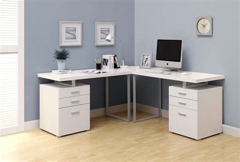 Large Corner Desk Home Office Decorating Schemes