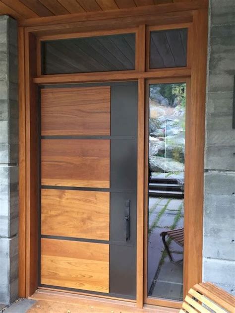 40 Awesome Minimalist Home Door Design Ideas That Look Beautiful In