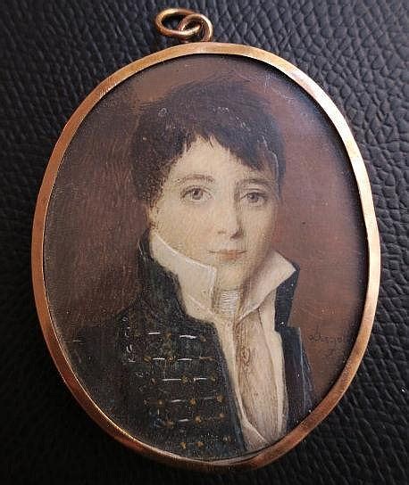 Sold Price Pierre Edouard Gautier Dagoty 1775 1871 Portrait Dun