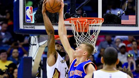 Pelicans Player Tries To Dunk On Kristaps Porzingis Fails Miserably For The Win