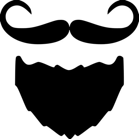 Mustache Clipart Svg File Free Mustache Svg File Free Transparent Free