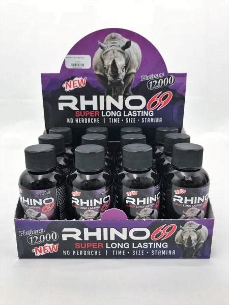 Rhino Extra Strength 12pc Wholesale Box Rhinoextreme