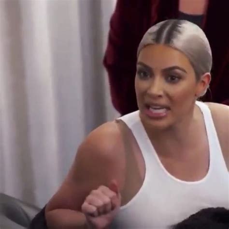 it s about to be a girl fight kim kardashian calls her sister kourtney the least exciting