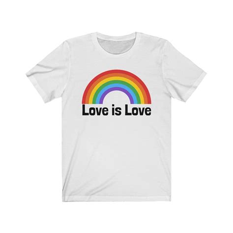 Love Is Love Tshirt Love Is Love Shirt Pride Tshirt Lgbt Etsy