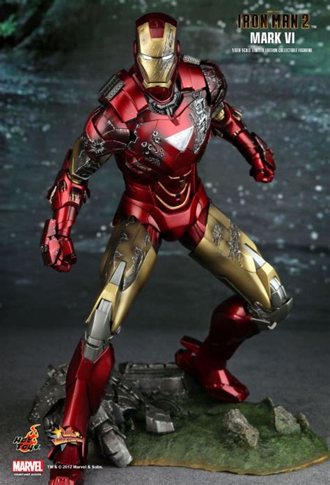 Iron Man Iron Man Mark VI Figure Hot Toys MMS