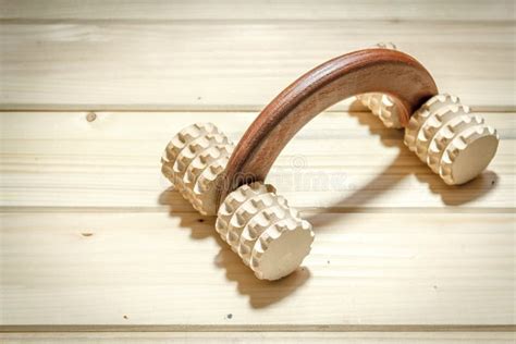 Wooden Back Massager With Wooden Wheels Stock Image Image Of Acupressure Accessory 189372919