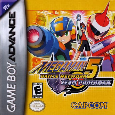 Mega Man Battle Network 5 Team Protoman Nintendo Game Boy