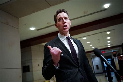 White House Says Sen Josh Hawley Is ‘parroting Russian Talking Points