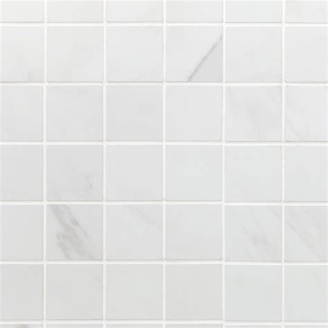 Basic Bianco Marble 2x2 Matte Porcelain Mosaic Tile