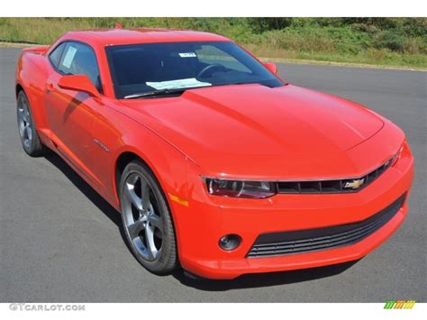 2014 Red Hot Chevrolet Camaro Lt Coupe 86725262 Car