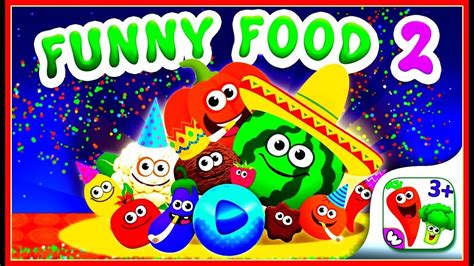 Learn Colors And Shapes With Funny Food Funny Foods 2 Education Game🌟