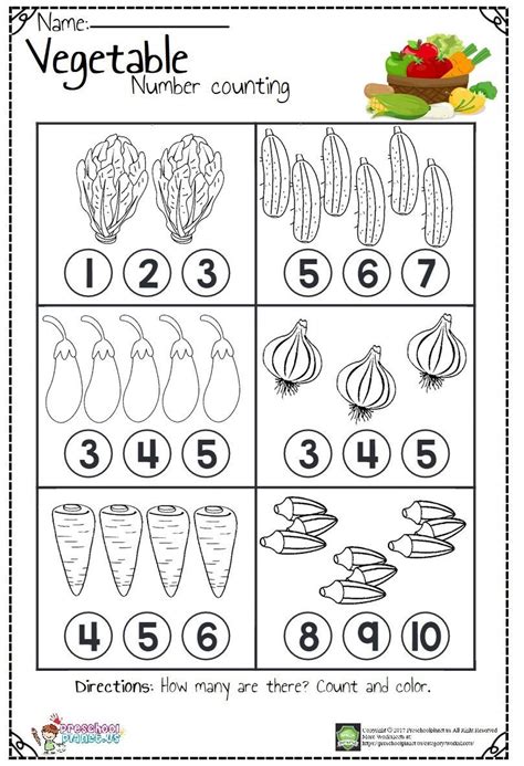 Here Is Very Easy Counting Worksheet For Preschool Kindergarten With Images Counting